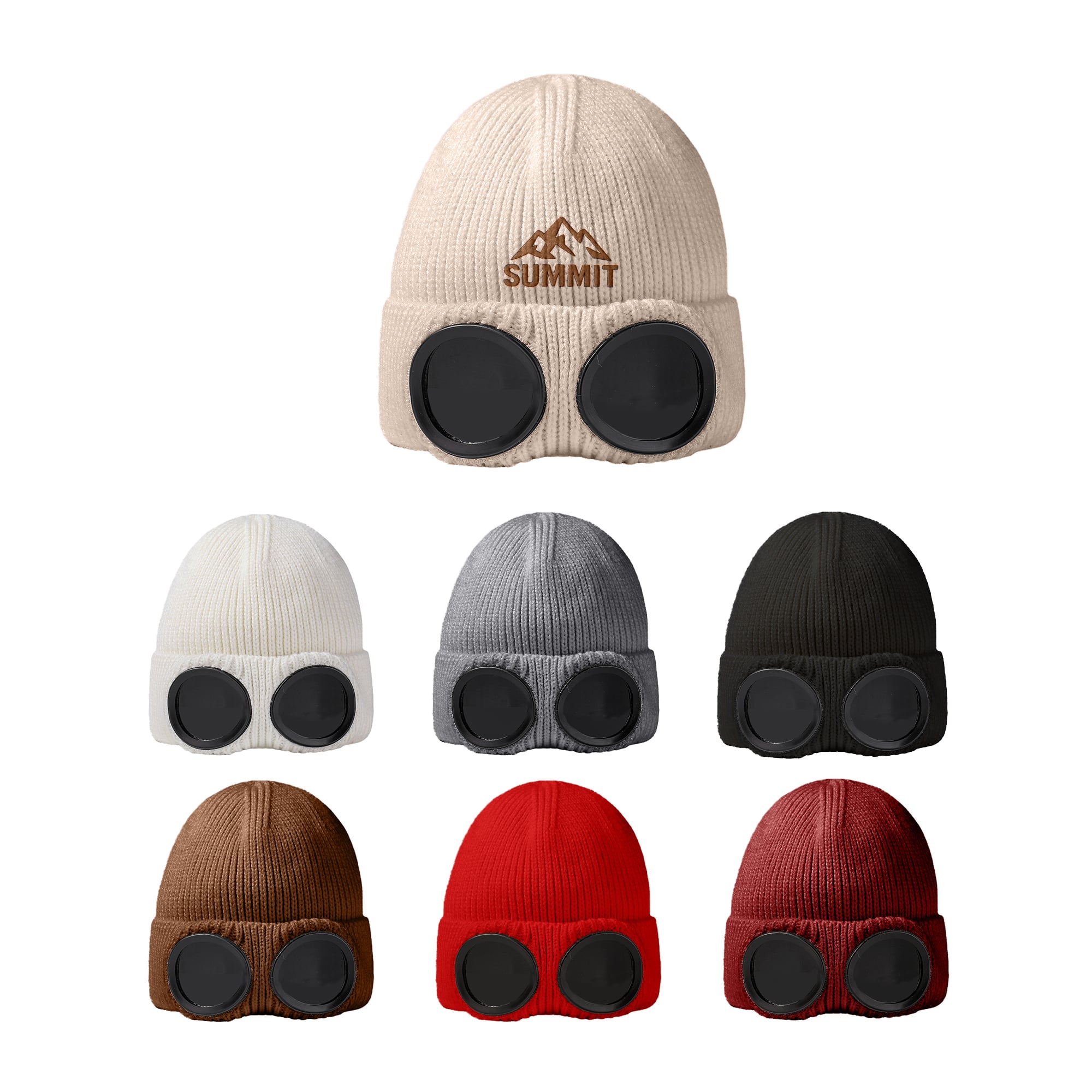 Beanie With Goggles