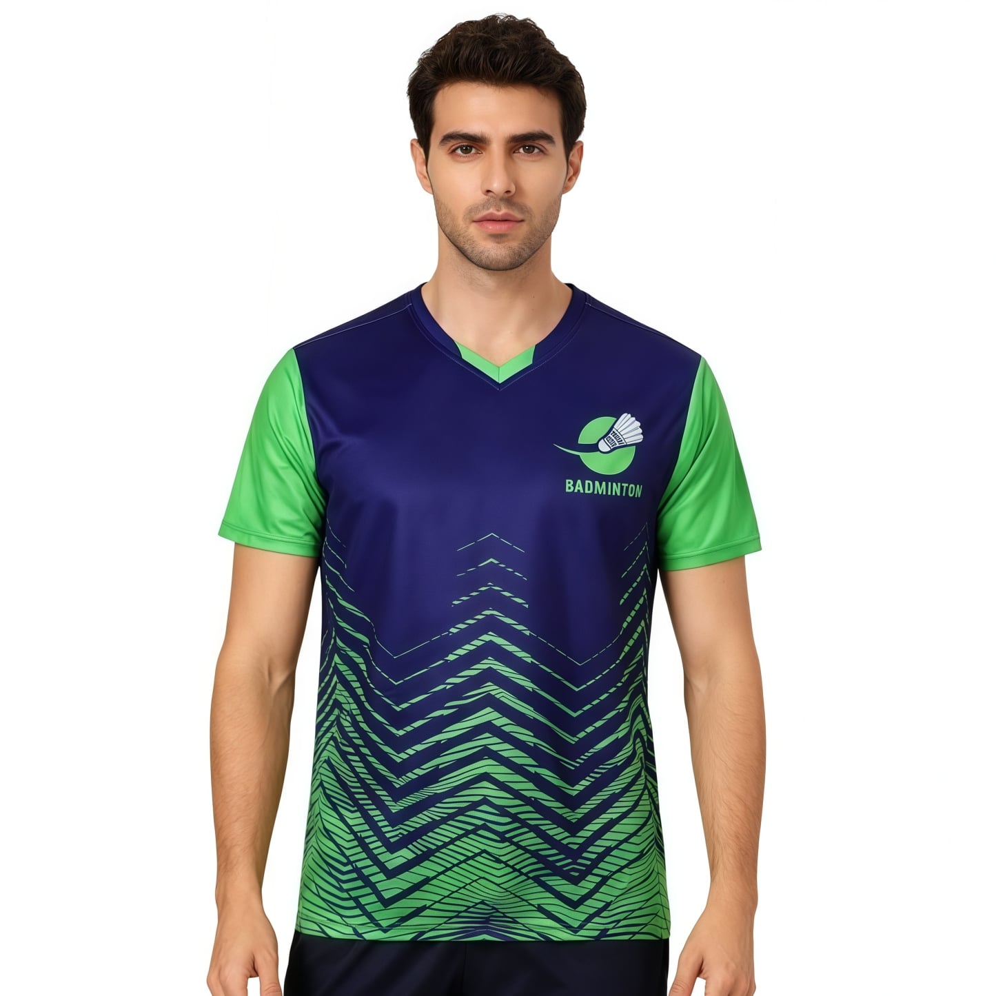Unisex Adults 100% Polyester Sublimated Insert Collar T-shirt