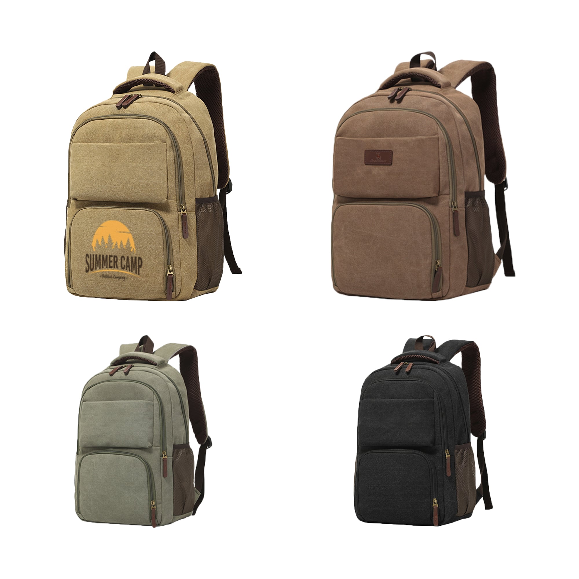 Canvas Laptop Backpack