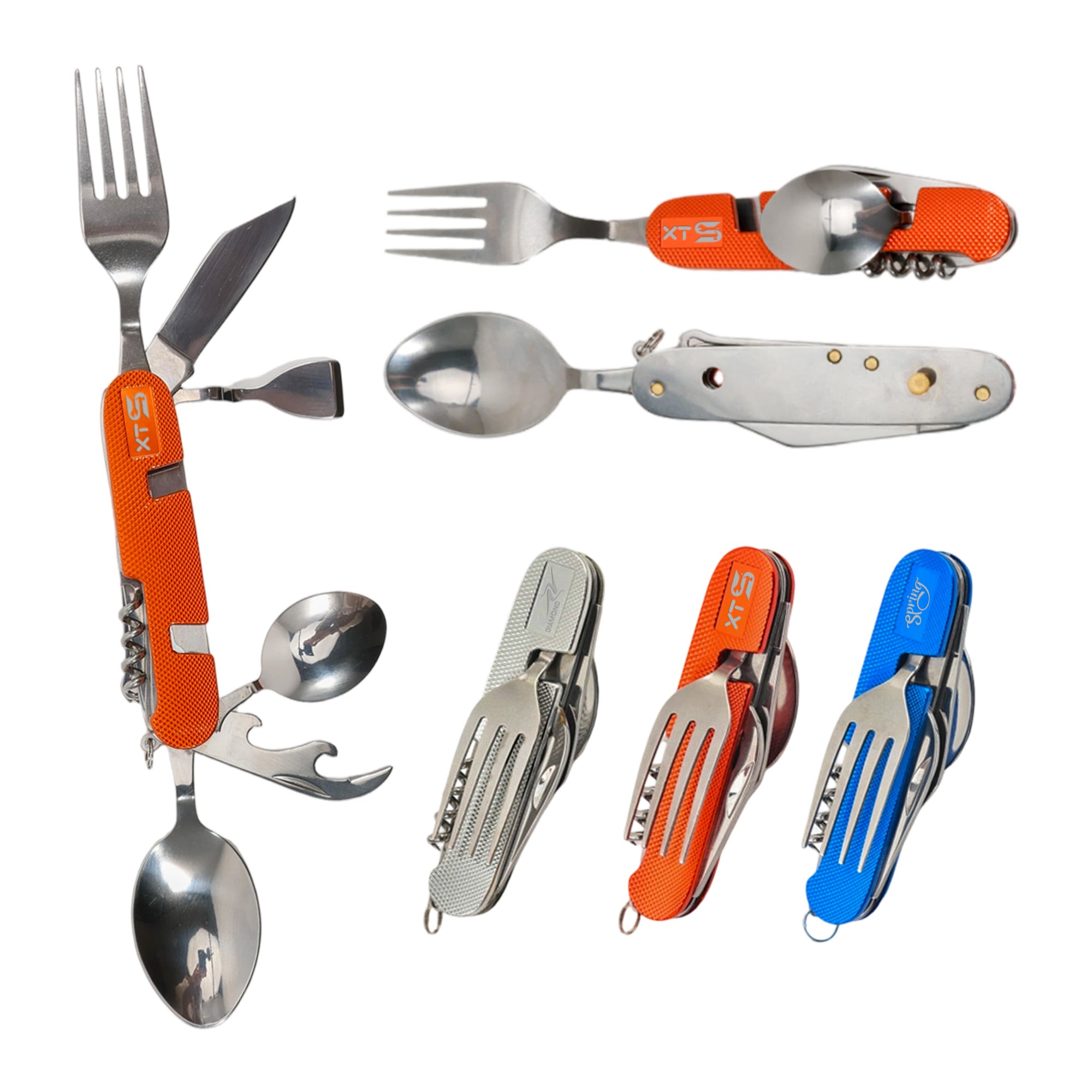 10-in-1 Multi-Function Camping Flatware Utensil