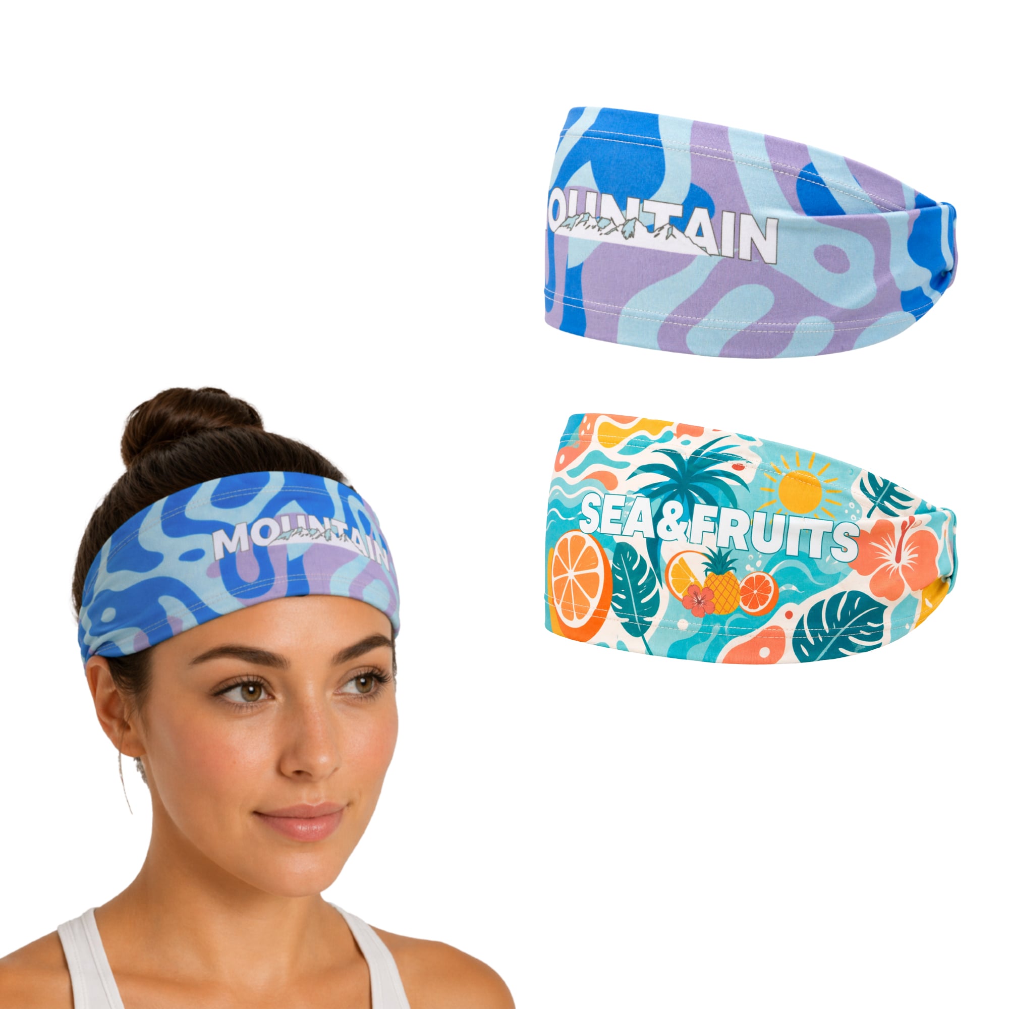 Polyester Spandex Sport Headband
