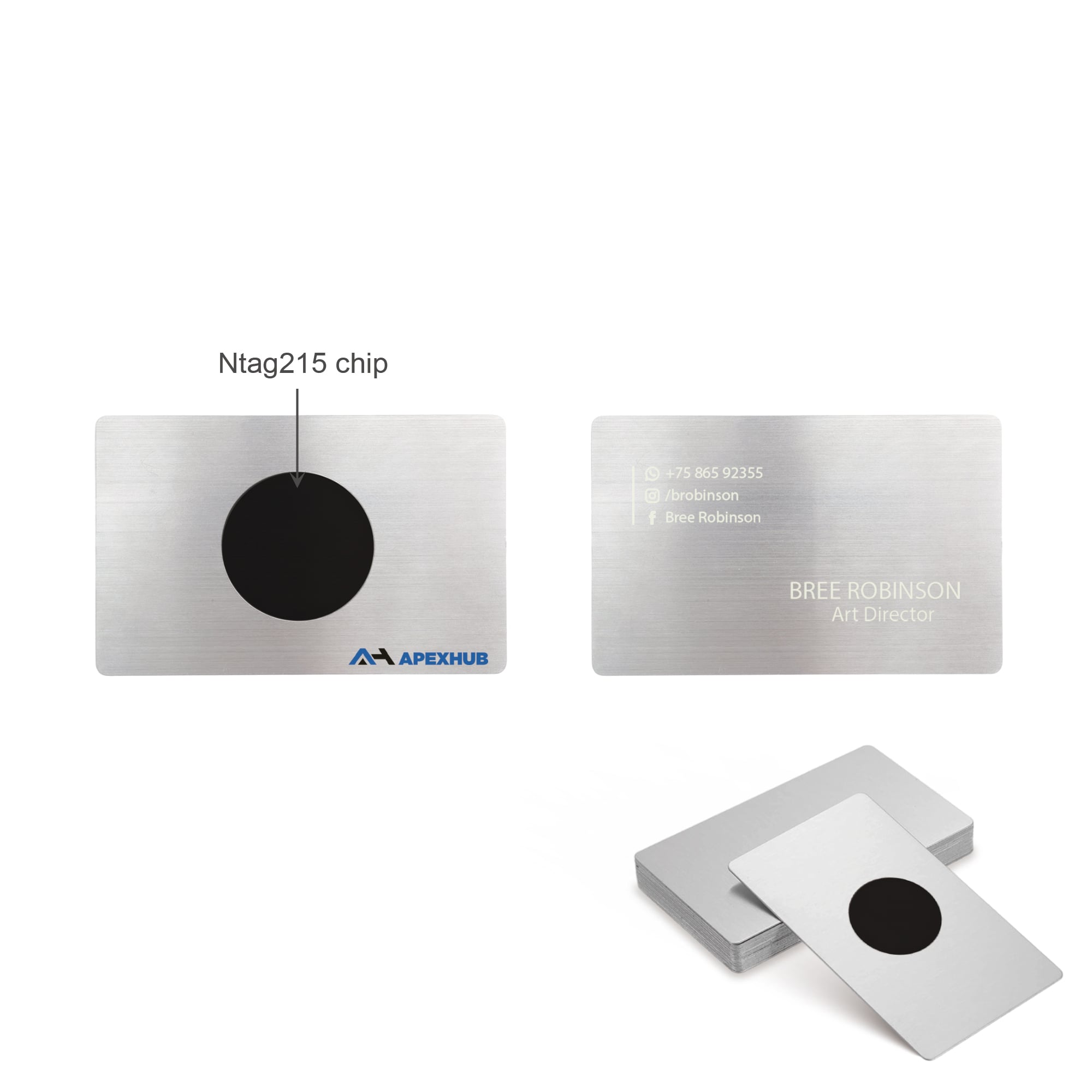 NFC Stainless steel Business Card