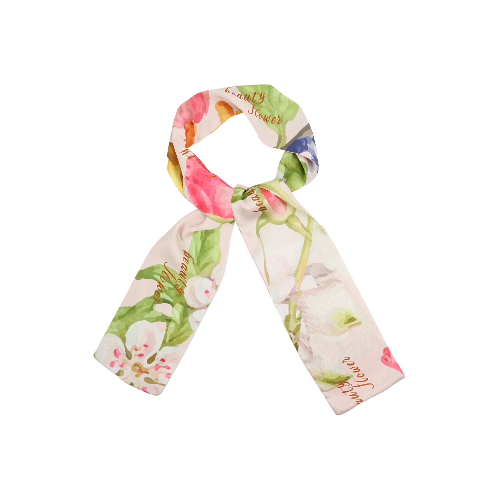 Twill Weave Long Scarf