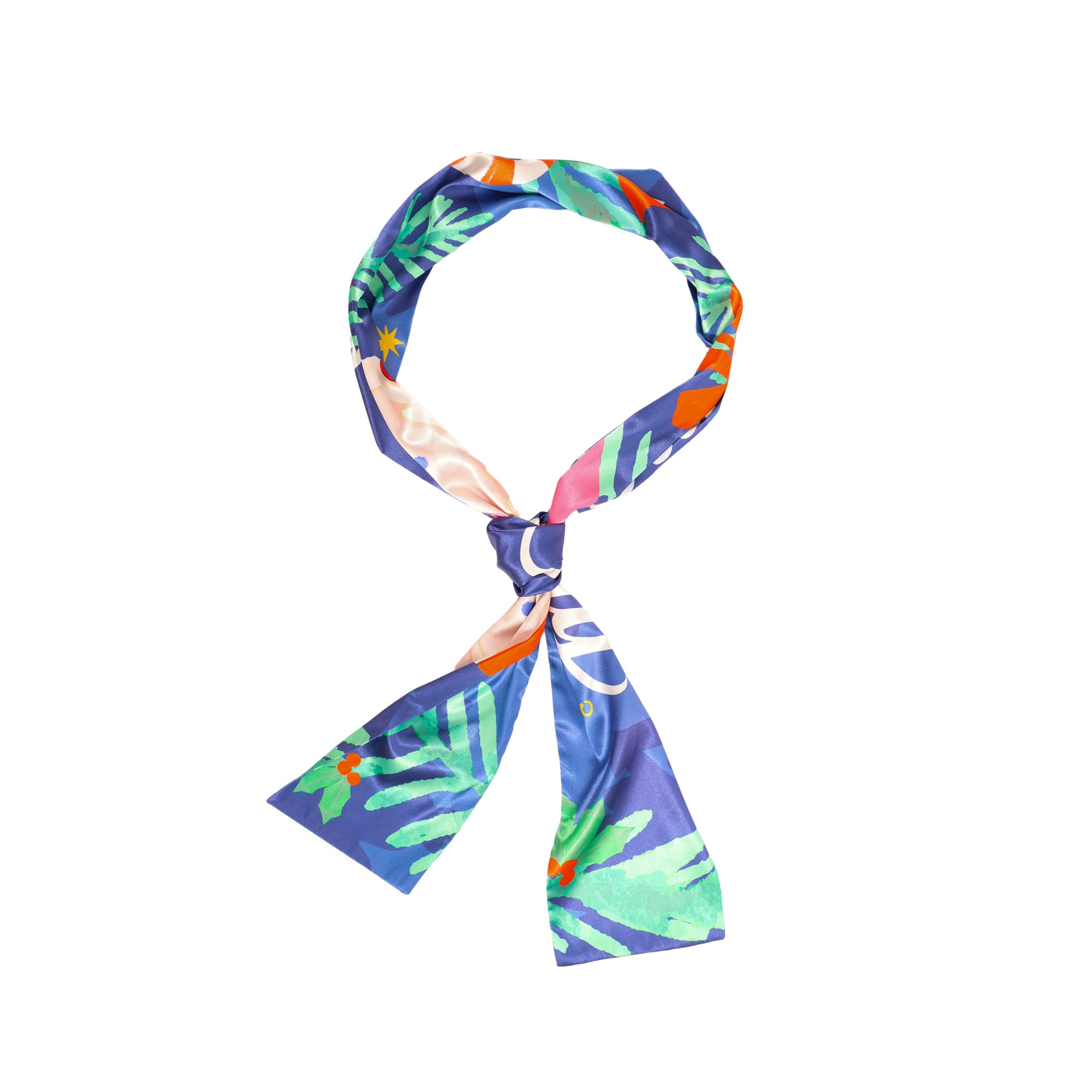 Satin Long Scarf