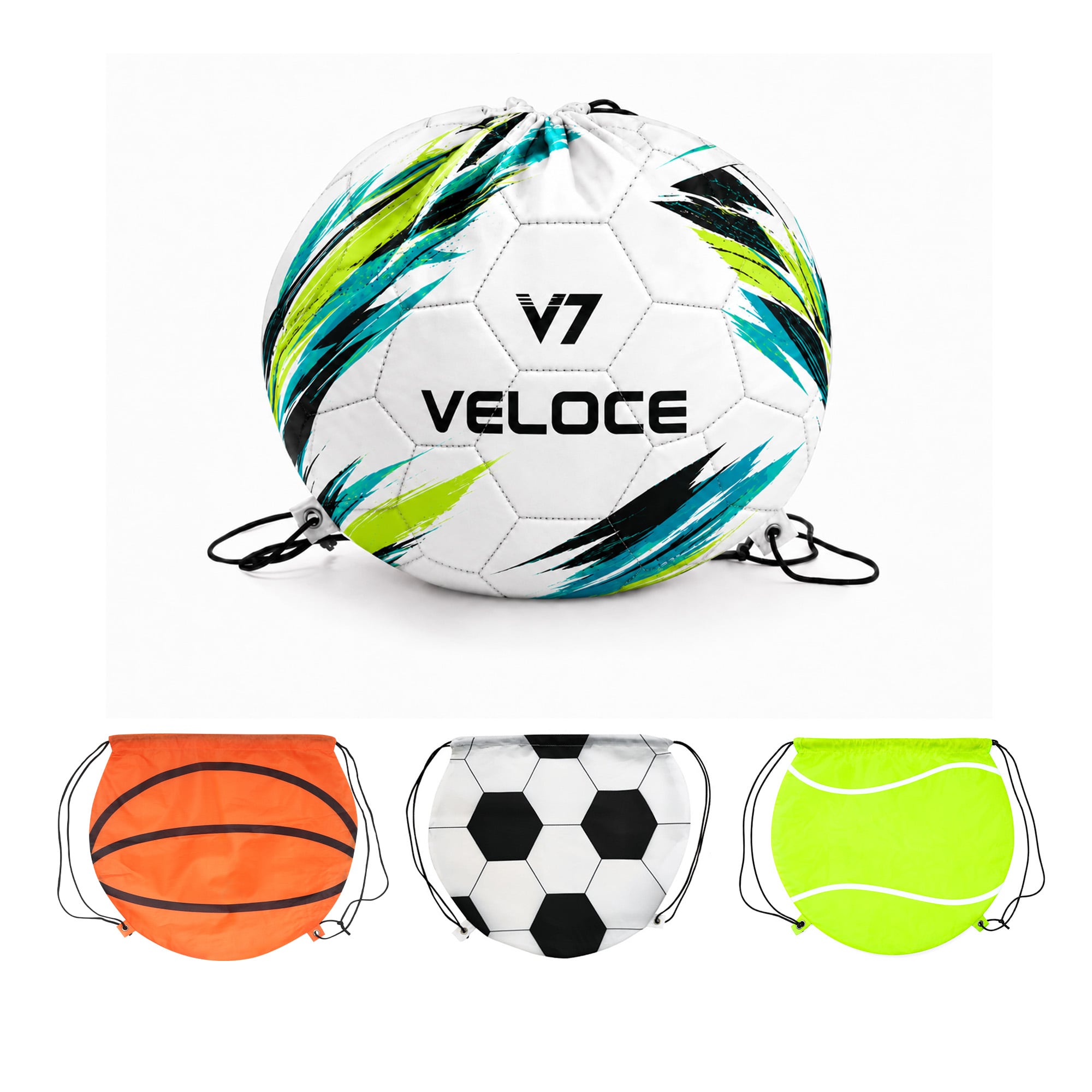 Ball Shaped Drawstring Backpack