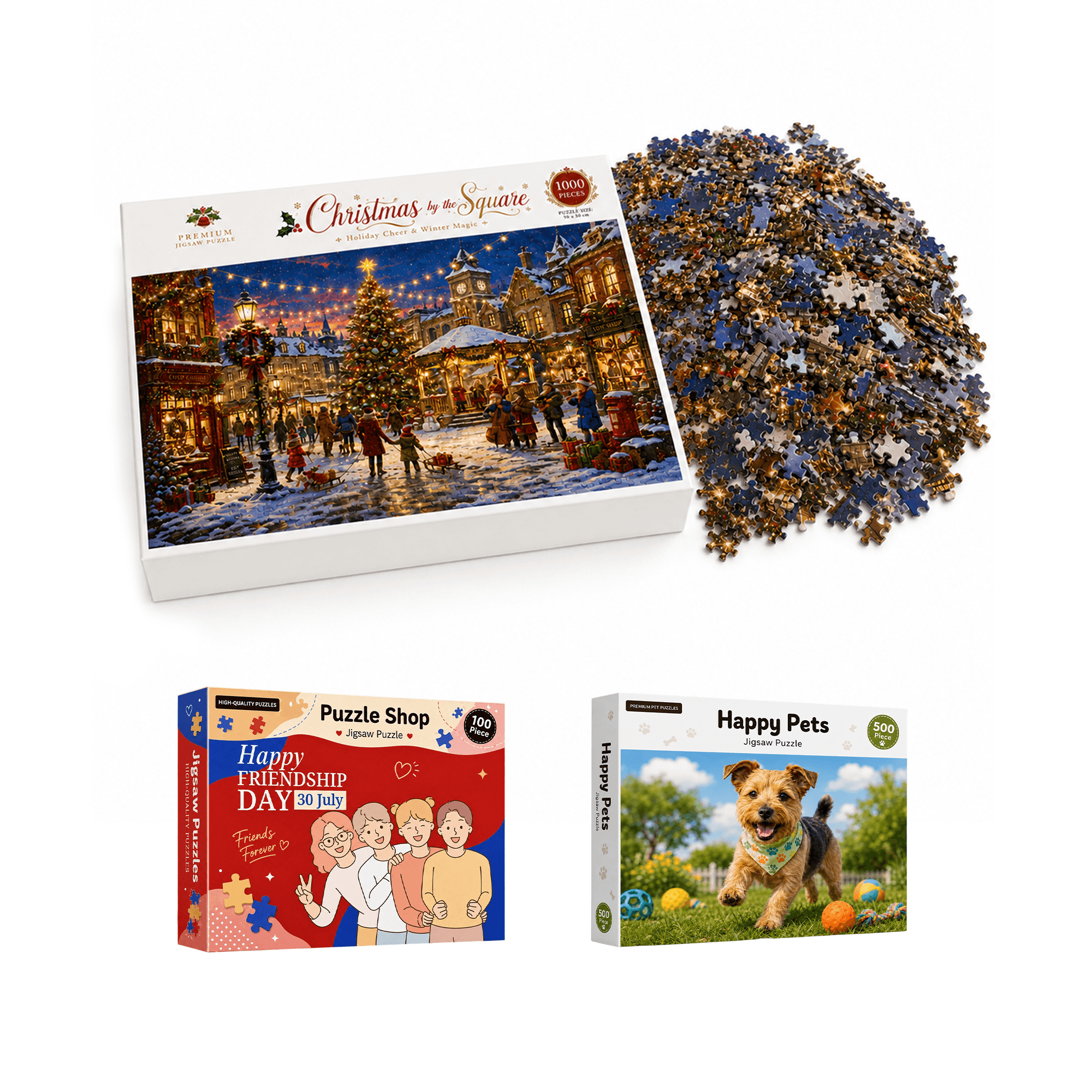 Custom Gift Box Jigsaw Puzzle